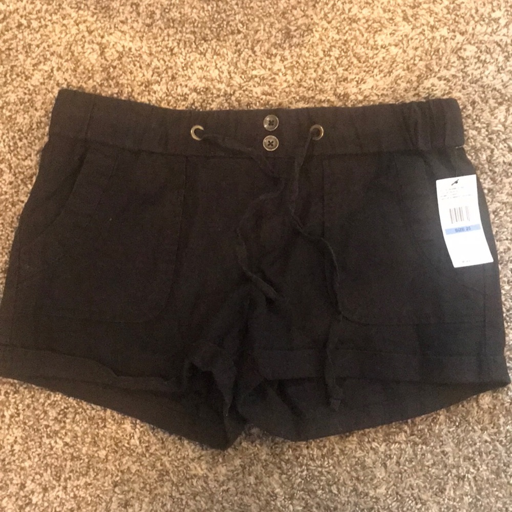 Women’s black shorts